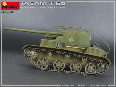 Miniart - TACAM T-60 Romanian Tank Destroyer Interior included, 1/35, 35230 4