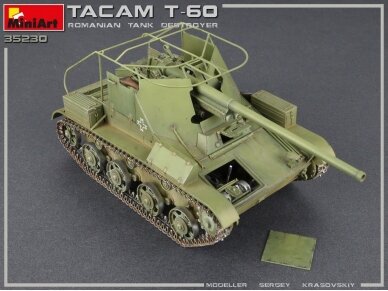 Miniart - TACAM T-60 Romanian Tank Destroyer Interior included, 1/35, 35230 5