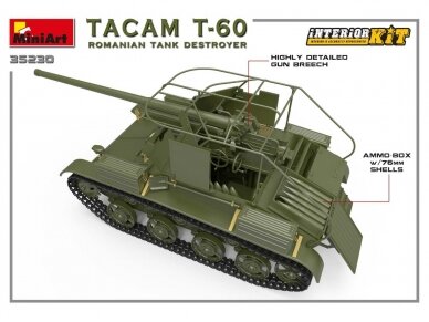 Miniart - TACAM T-60 Romanian Tank Destroyer Interior included, 1/35, 35230 10
