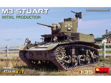 Miniart - M3 Stuart (Initial Production) Interior Kit, 1/35, 35401 Miniart - M3 Stuart (Initial Production) Interior Kit, 1/35, 35401