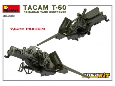 Miniart - TACAM T-60 Romanian Tank Destroyer Interior included, 1/35, 35230 14