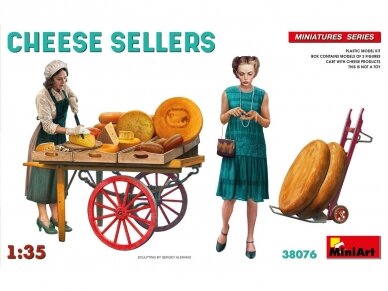 Miniart - Cheese Sellers, 1/35, 38076