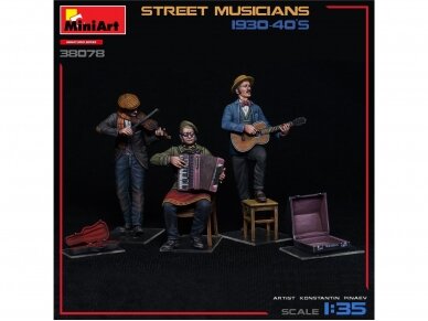 Miniart - Street Musicians 1930-40s, 1/35, 38078 1