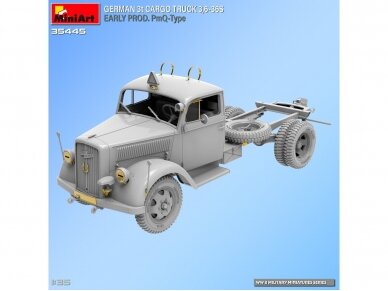 Miniart - German Opel Blitz 3t Cargo Truck 3,6-36S Early Prod. PmQ-Type, 1/35, 35445 11 Miniart - German Opel Blitz 3t Cargo Truck 3,6-36S Early Prod. PmQ-Type, 1/35, 35445 11