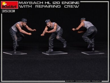 Miniart - Maybach HL 120 Engine for Panzer III/IV family with repairing crew, 1/35, 35331 2