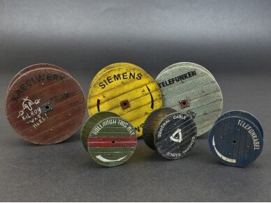 Miniart - Cable Spools, 1/35, 35583 5 Miniart - Cable Spools, 1/35, 35583 5