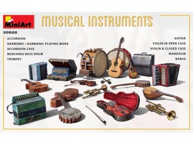 Miniart - Musical Instruments, 1/35, 35622 1