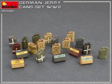 Miniart - German Jerry Cans Set WW2, 1/35, 35588 1