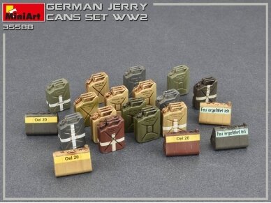Miniart - German Jerry Cans Set WW2, 1/35, 35588 2