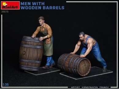 Miniart - Men with wooden Barrels, 1/35, 38070 1