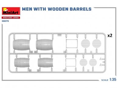 Miniart - Men with wooden Barrels, 1/35, 38070 3