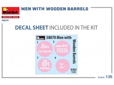 Miniart - Men with wooden Barrels, 1/35, 38070 5