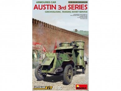 Miniart - Austin Armoured Car 3rd series. Czechoslovak, Russian, Soviet service, 1/35, 39007