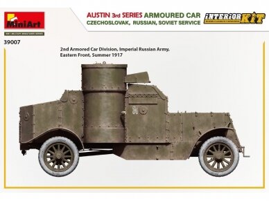 Miniart - Austin Armoured Car 3rd series. Czechoslovak, Russian, Soviet service, 1/35, 39007 2