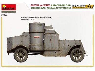 Miniart - Austin Armoured Car 3rd series. Czechoslovak, Russian, Soviet service, 1/35, 39007 3
