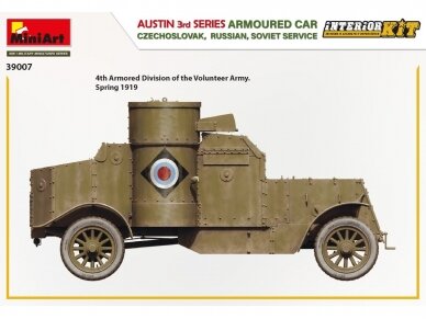 Miniart - Austin Armoured Car 3rd series. Czechoslovak, Russian, Soviet service, 1/35, 39007 4