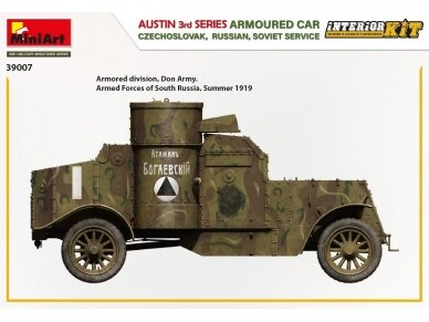 Miniart - Austin Armoured Car 3rd series. Czechoslovak, Russian, Soviet service, 1/35, 39007 5
