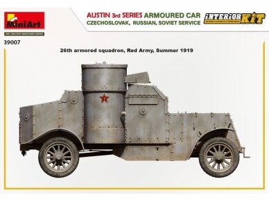 Miniart - Austin Armoured Car 3rd series. Czechoslovak, Russian, Soviet service, 1/35, 39007 6