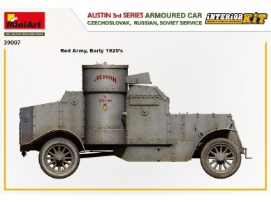 Miniart - Austin Armoured Car 3rd series. Czechoslovak, Russian, Soviet service, 1/35, 39007 7