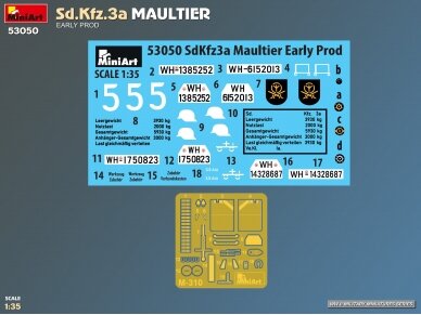 Miniart - Sd.Kfz.3a Opel Maultier Early Production, 1/35, 53050 34