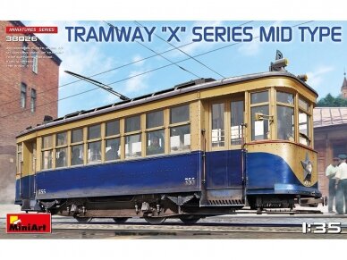 Miniart - Tramway "X" Series Mid Type, 1/35, 38026