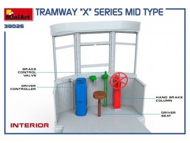 Miniart - Tramway "X" Series Mid Type, 1/35, 38026 14