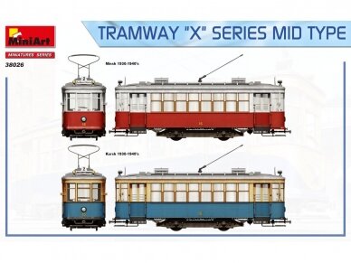 Miniart - Tramway "X" Series Mid Type, 1/35, 38026 2