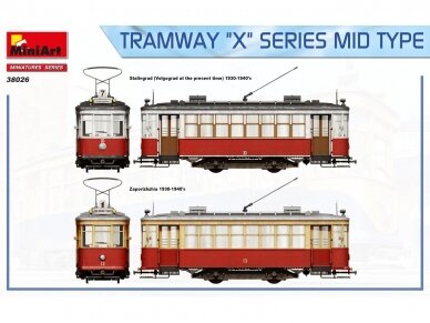 Miniart - Tramway "X" Series Mid Type, 1/35, 38026 3