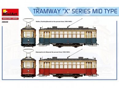 Miniart - Tramway "X" Series Mid Type, 1/35, 38026 4