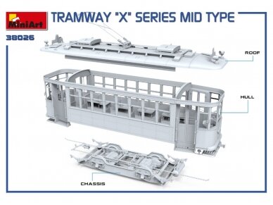 Miniart - Tramway "X" Series Mid Type, 1/35, 38026 8