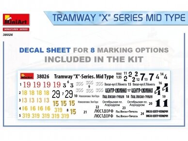 Miniart - Tramway "X" Series Mid Type, 1/35, 38026 5