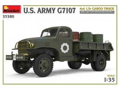 Miniart - U.S. ARMY G7107 4X4 1,5t CARGO TRUCK, 1/35, 35380 16