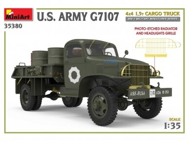 Miniart - U.S. ARMY G7107 4X4 1,5t CARGO TRUCK, 1/35, 35380 17