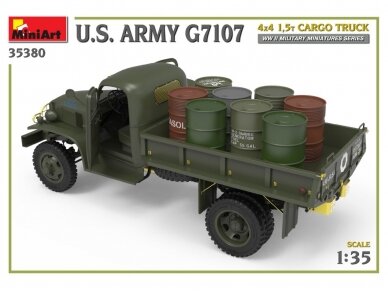 Miniart - U.S. ARMY G7107 4X4 1,5t CARGO TRUCK, 1/35, 35380 19