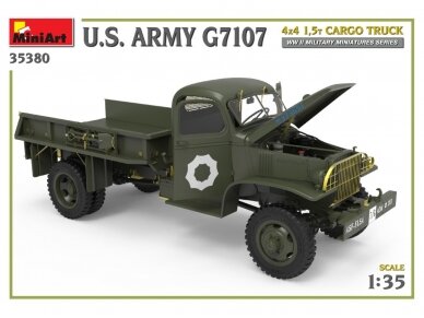 Miniart - U.S. ARMY G7107 4X4 1,5t CARGO TRUCK, 1/35, 35380 24