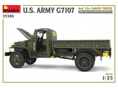Miniart - U.S. ARMY G7107 4X4 1,5t CARGO TRUCK, 1/35, 35380 23