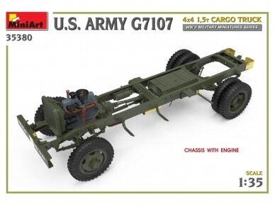 Miniart - U.S. ARMY G7107 4X4 1,5t CARGO TRUCK, 1/35, 35380 29