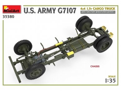 Miniart - U.S. ARMY G7107 4X4 1,5t CARGO TRUCK, 1/35, 35380 31