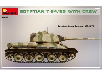Miniart - Egyptian T-34/85 with crew, 1/35, 37098 7