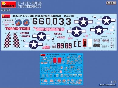 Miniart - Republic P-47D-30RE Thunderbolt Basic Kit, 1/48, 48023 21