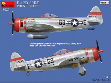 Miniart - Republic P-47D-30RE Thunderbolt Basic Kit, 1/48, 48023 24