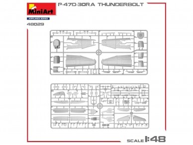 Miniart - Republic P-47D-30RA Thunderbolt Advanced Kit, 1/48, 48029 12