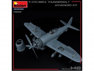 Miniart - Republic P-47D-30RA Thunderbolt Advanced Kit, 1/48, 48029 3