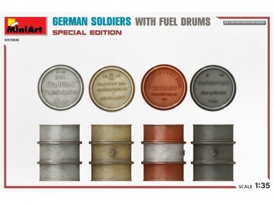 Miniart - German Soldiers with Fuel Drums Special Edition, 1/35, 35366 4