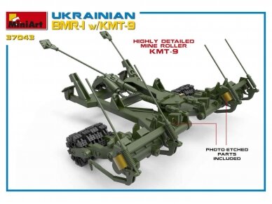 Miniart - Ukrainian BMR-1 with KMT-9, 1/35, 37043 8