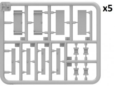 Miniart - 75mm M48 & M72 Ammo with wooden crates for: M4 Sherman, M3 Lee/Grant, M24 Chaffee, Churchill Mk. VI-VII, 1/35, 53078 2