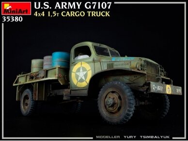Miniart - U.S. ARMY G7107 4X4 1,5t CARGO TRUCK, 1/35, 35380 3