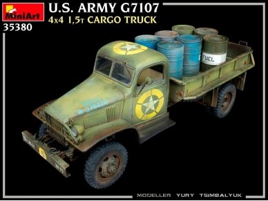 Miniart - U.S. ARMY G7107 4X4 1,5t CARGO TRUCK, 1/35, 35380 5