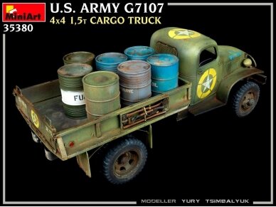 Miniart - U.S. ARMY G7107 4X4 1,5t CARGO TRUCK, 1/35, 35380 6