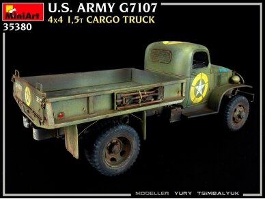 Miniart - U.S. ARMY G7107 4X4 1,5t CARGO TRUCK, 1/35, 35380 7